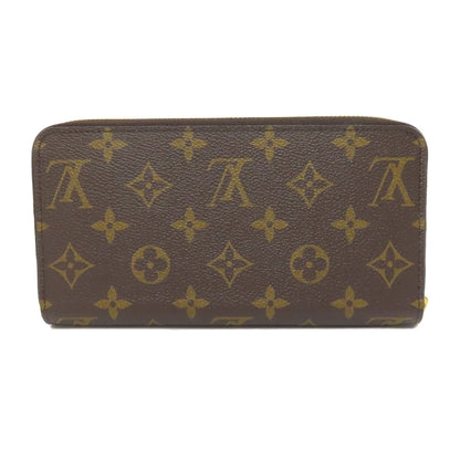 LOUIS VUITTON M41616 Zippy wallet Long wallet (with coin pocket) Monogram canvas Ladies [Used]