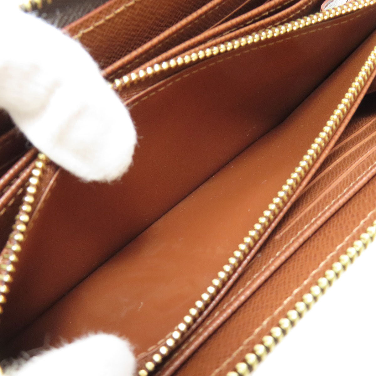 LOUIS VUITTON M41616 Zippy wallet Long wallet (with coin pocket) Monogram canvas Ladies [Used]