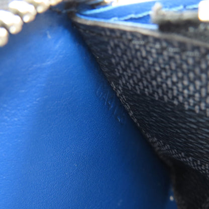 LOUIS VUITTON N64436 Zippy wallet ã» Vertical Long wallet (with coin pocket) Damier canvas Ladies [Used]