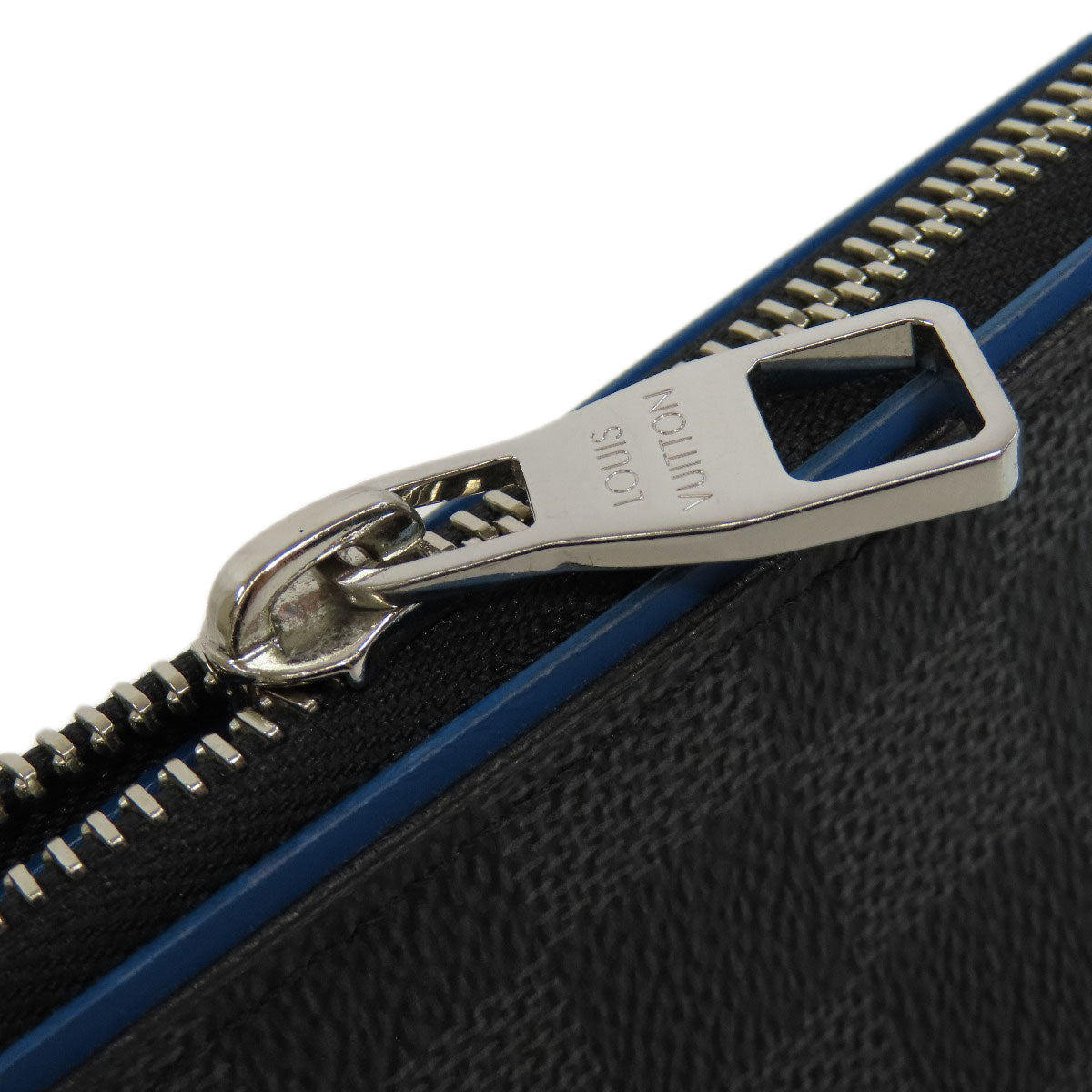 LOUIS VUITTON N64436 Zippy wallet ã» Vertical Long wallet (with coin pocket) Damier canvas Ladies [Used]