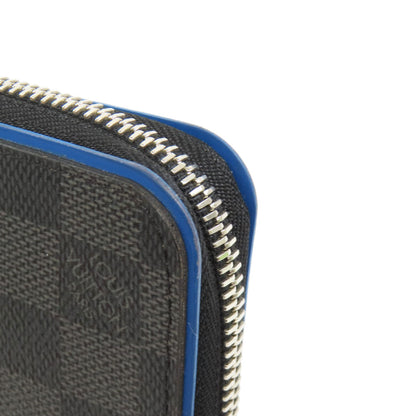 LOUIS VUITTON N64436 Zippy wallet ã» Vertical Long wallet (with coin pocket) Damier canvas Ladies [Used]