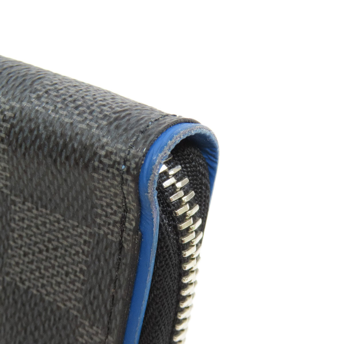 LOUIS VUITTON N64436 Zippy wallet ã» Vertical Long wallet (with coin pocket) Damier canvas Ladies [Used]