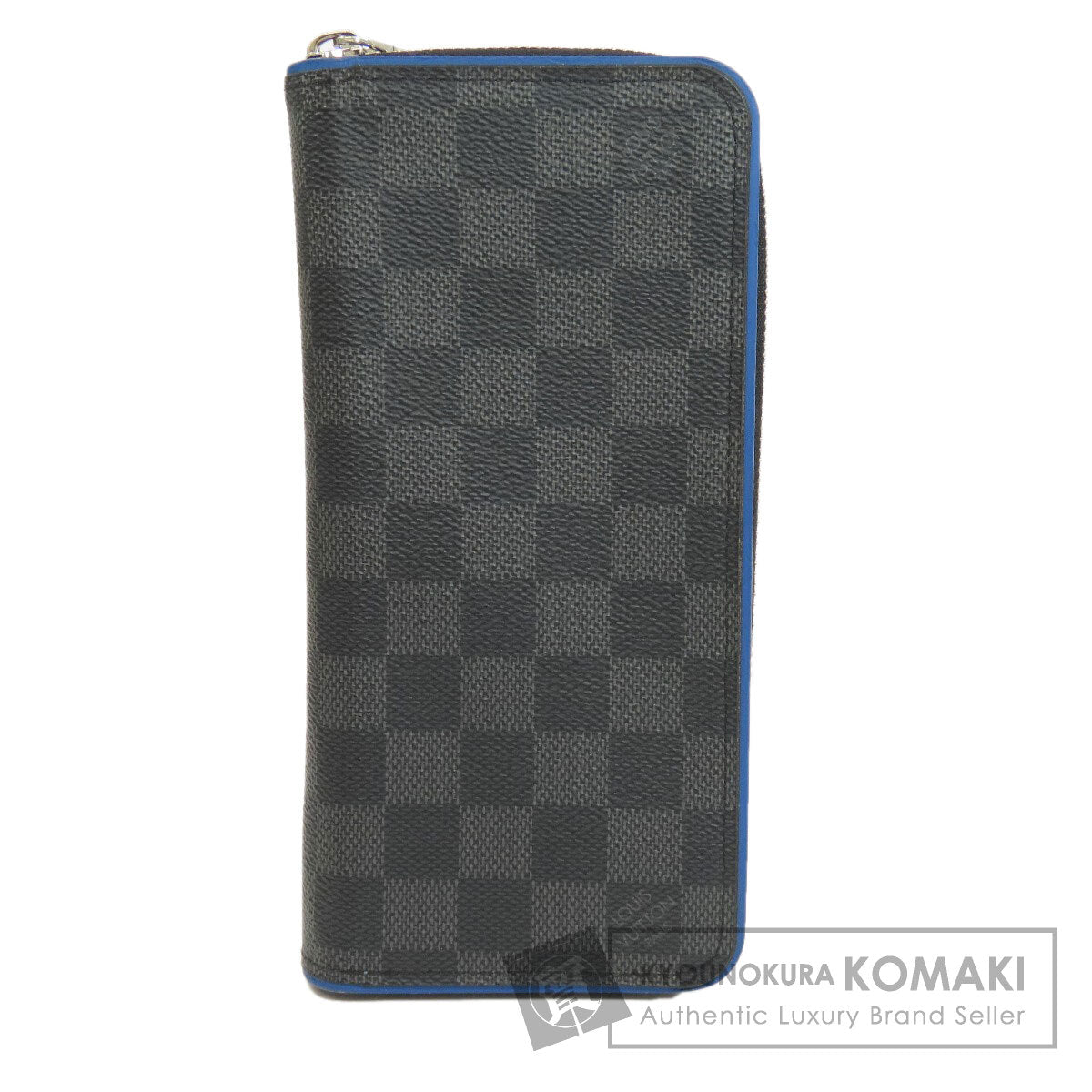 LOUIS VUITTON N64436 Zippy wallet ã» Vertical Long wallet (with coin pocket) Damier canvas Ladies [Used]