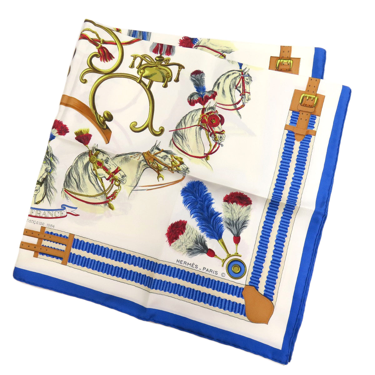 HERMES   Scarf Carre90 Silk Ladies