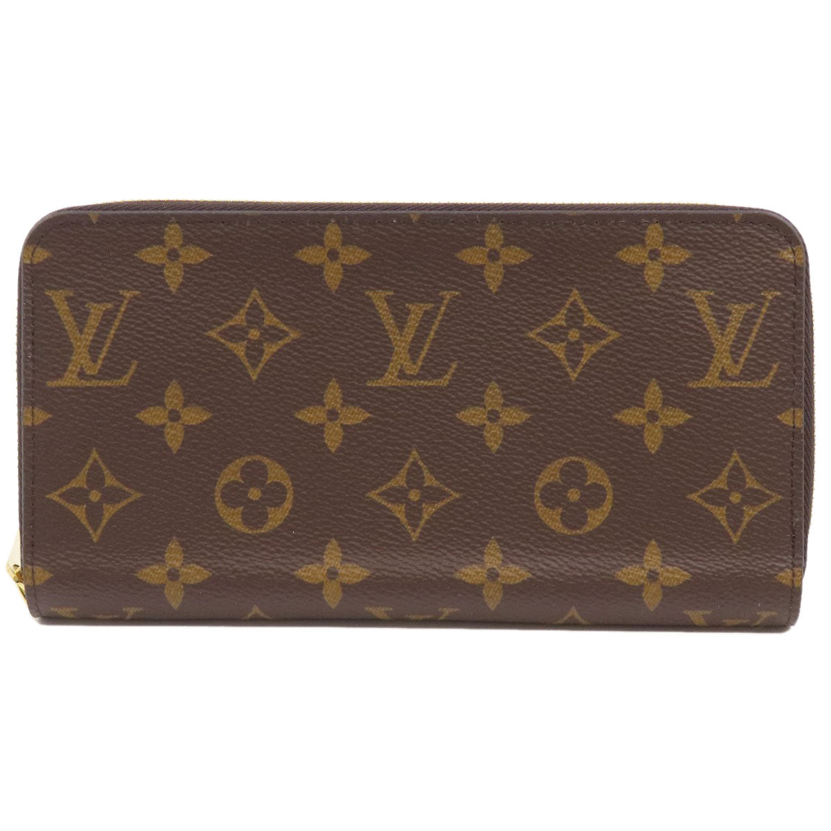 LOUIS VUITTON  M42616 Long wallet (with coin pocket) Zippy wallet Monogram canvas Ladies