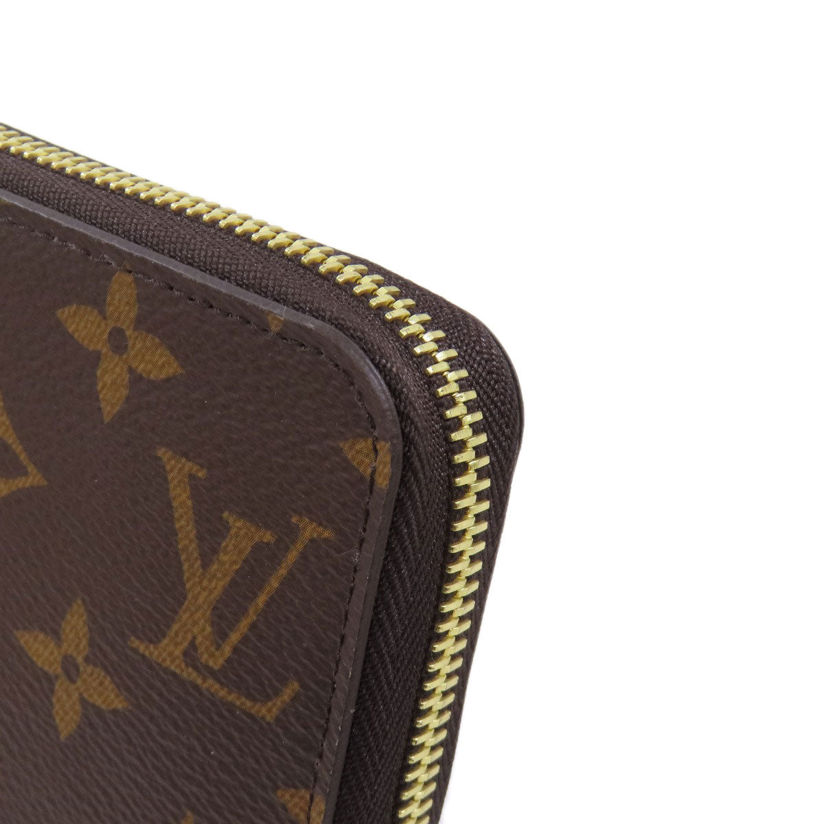 LOUIS VUITTON  M42616 Long wallet (with coin pocket) Zippy wallet Monogram canvas Ladies