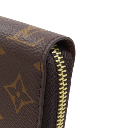 LOUIS VUITTON M42616 Zippy wallet Long wallet (with coin pocket) Monogram canvas Ladies [Used]