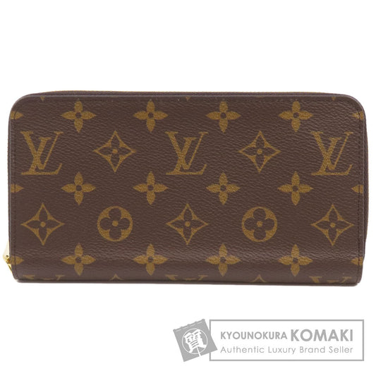 LOUIS VUITTON  M42616 Long wallet (with coin pocket) Zippy wallet Monogram canvas Ladies