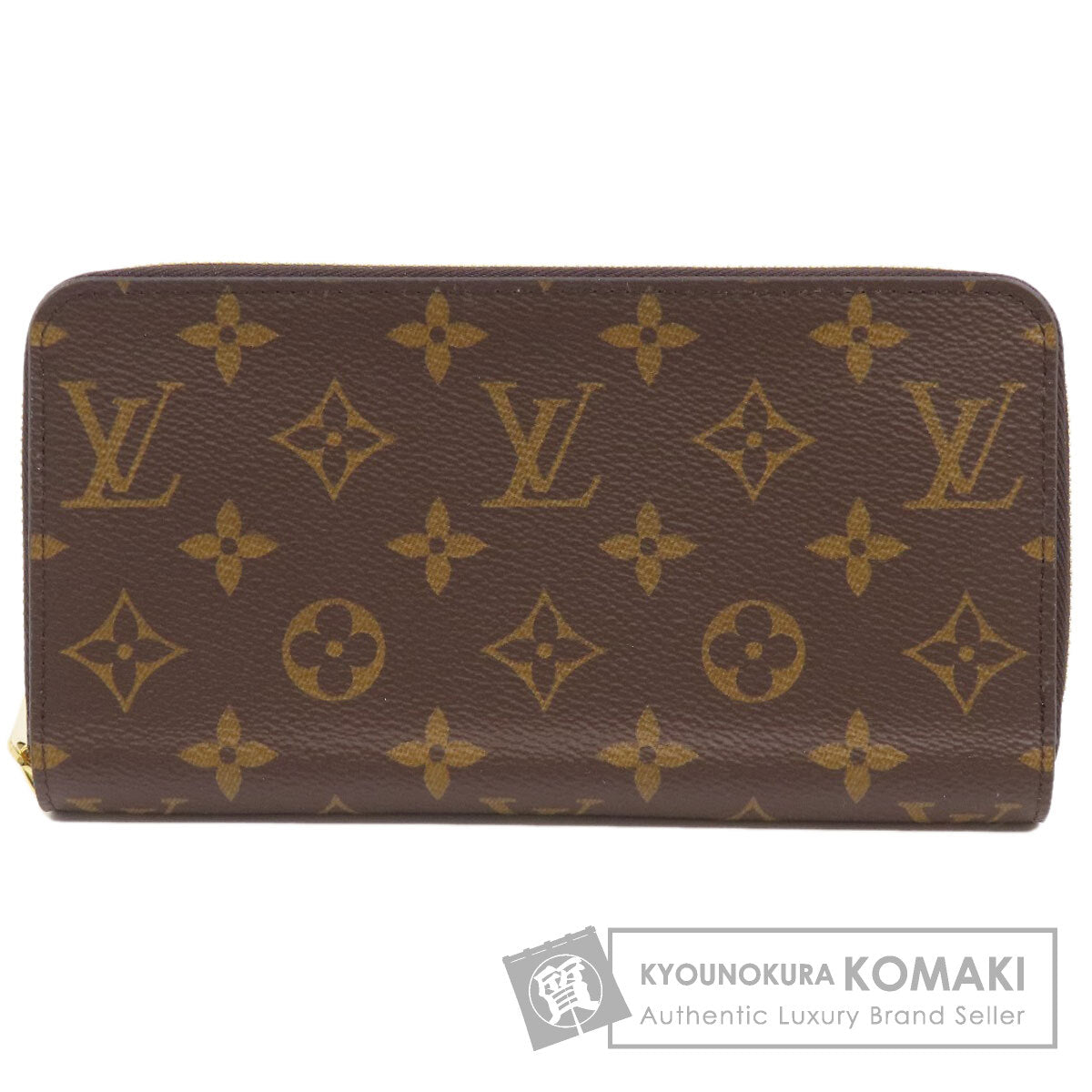 LOUIS VUITTON M42616 Zippy wallet Long wallet (with coin pocket) Monogram canvas Ladies [Used]