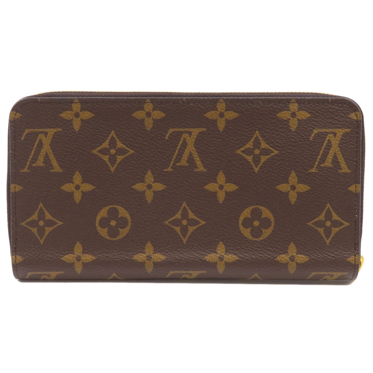 LOUIS VUITTON  M42616 Long wallet (with coin pocket) Zippy wallet Monogram canvas Ladies