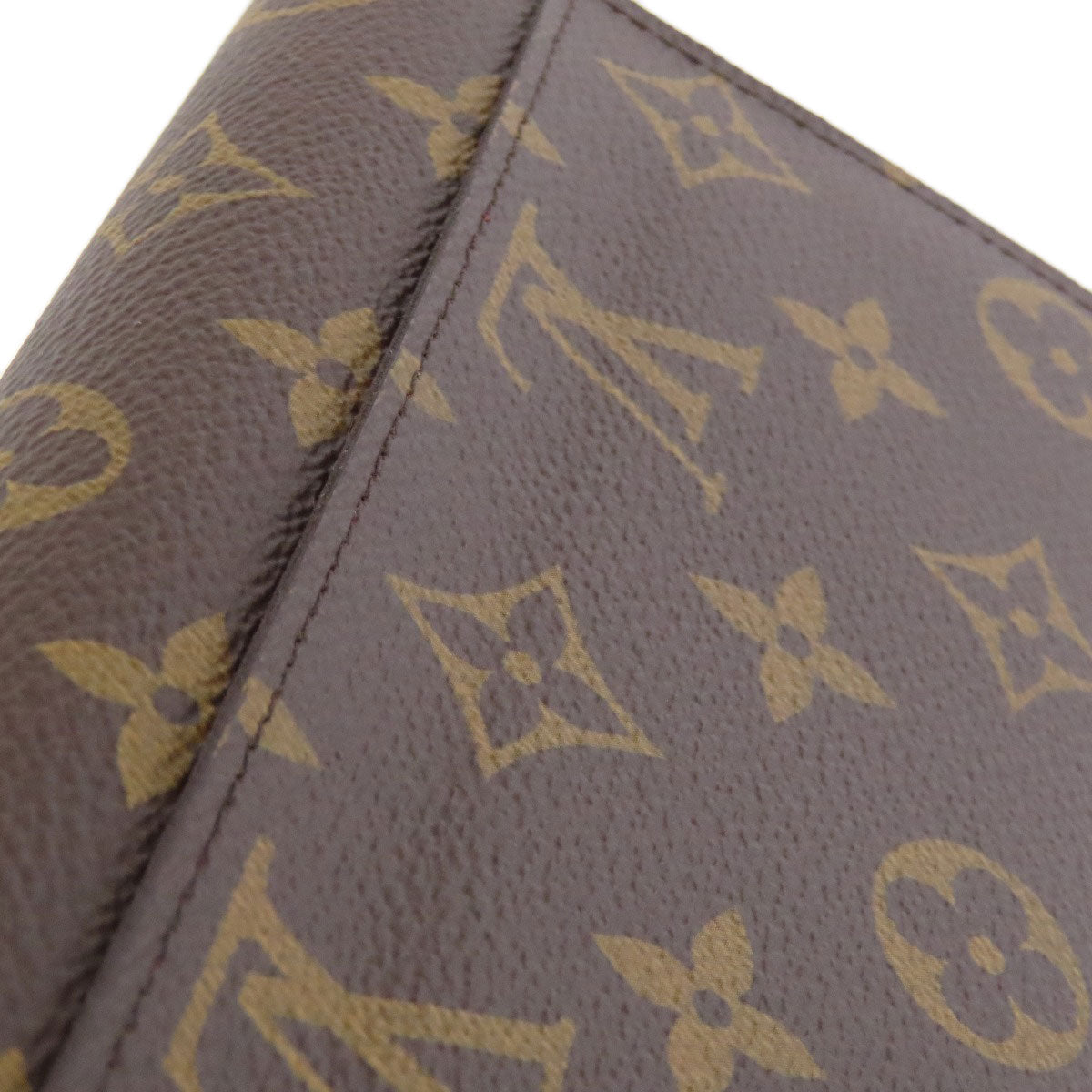 LOUIS VUITTON M62234 Portefeiulle Â· Sarah Long wallet (with coin pocket) Monogram canvas Ladies [Used]
