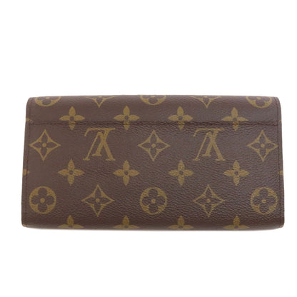 LOUIS VUITTON M62234 Portefeiulle Â· Sarah Long wallet (with coin pocket) Monogram canvas Ladies [Used]