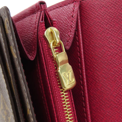 LOUIS VUITTON M62234 Portefeiulle Â· Sarah Long wallet (with coin pocket) Monogram canvas Ladies [Used]