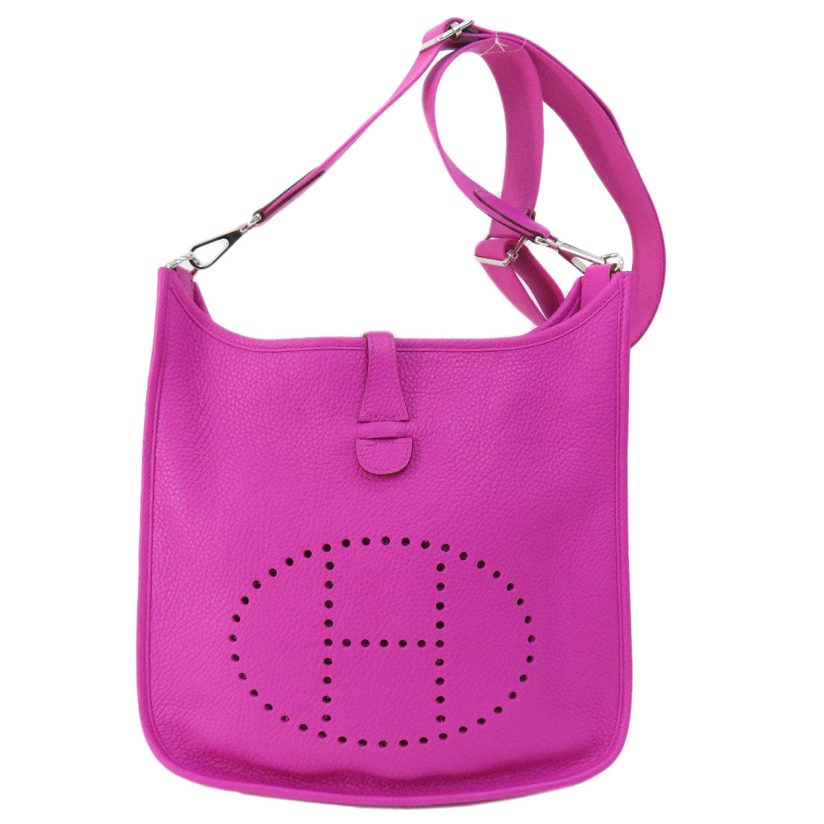 HERMES Evelyne3 PM SilverHardware Shoulder Bag Taurillon Clemence Ladies [Used]