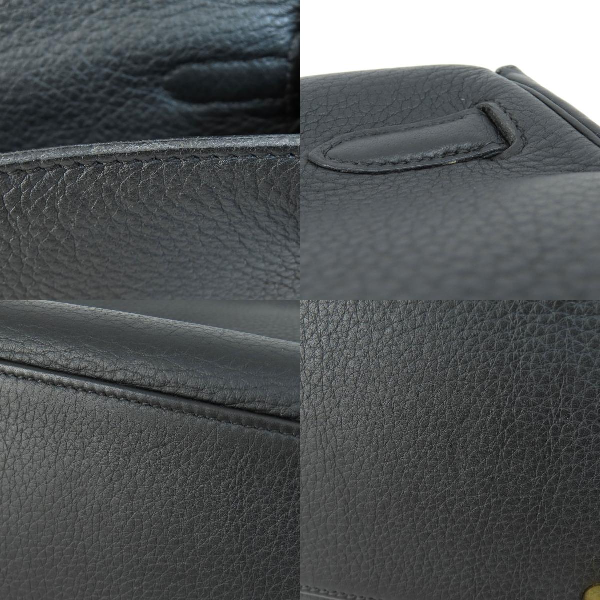 HERMES Kelly 32 inner stitch GoldHardware Handbag Taurillon Clemence Ladies [Used]