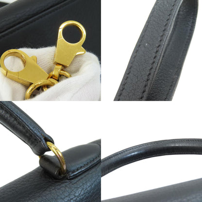 HERMES Kelly 32 inner stitch GoldHardware Handbag Taurillon Clemence Ladies [Used]