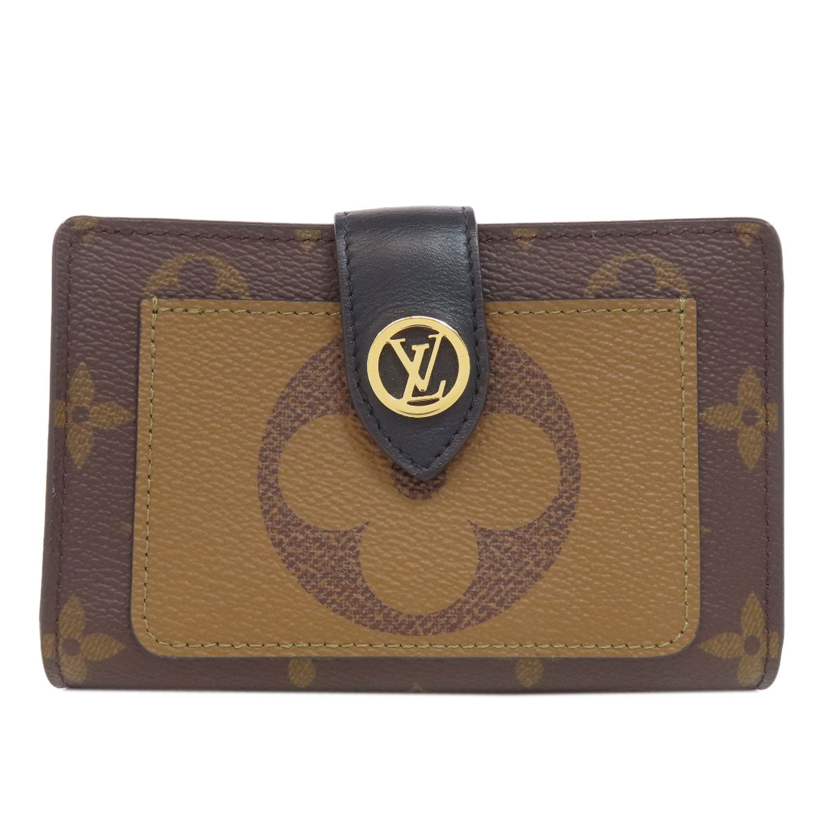 LOUIS VUITTON  M69432 Bifold Wallet with Coin Pocket Portefeiulle Juliet Monogram reverse Ladies