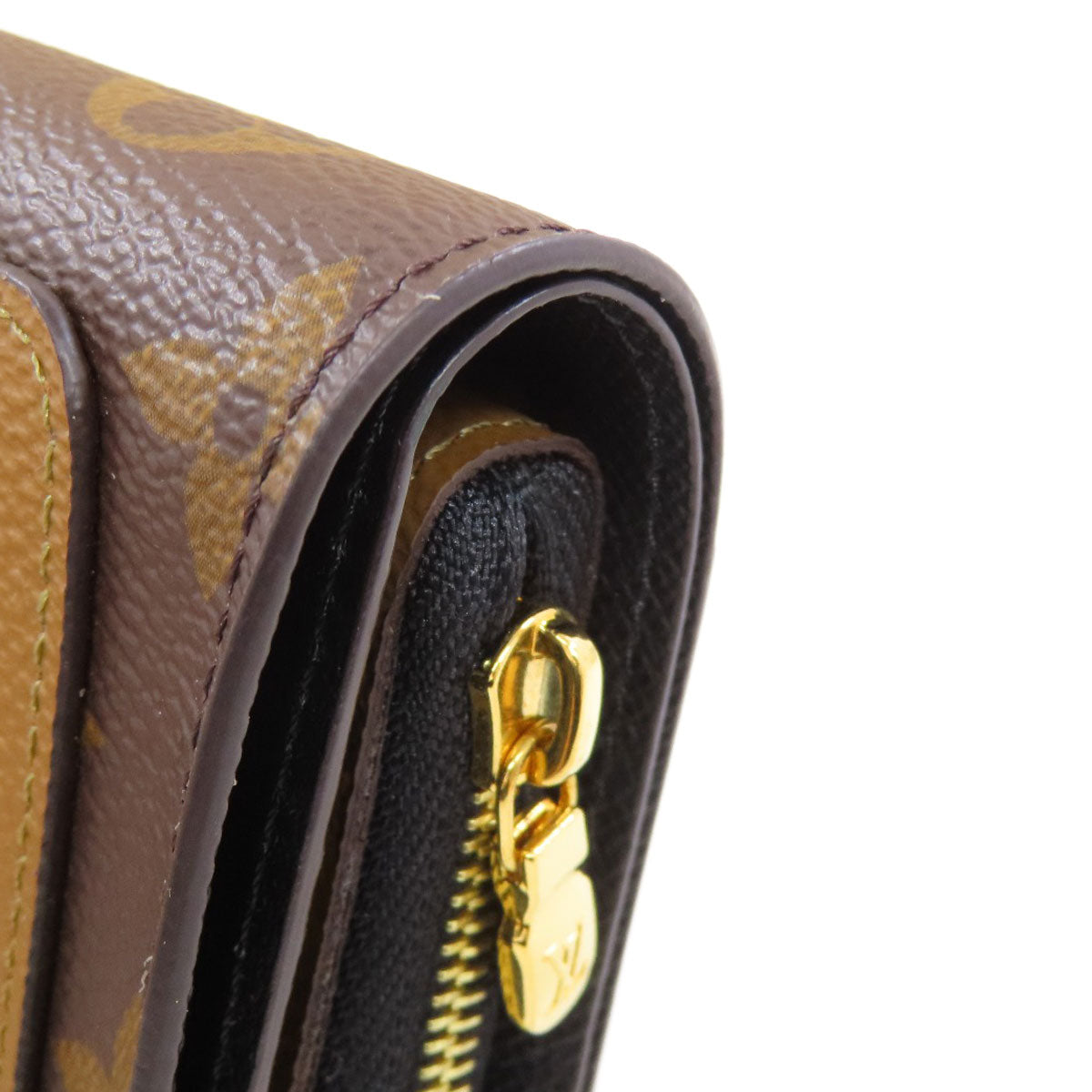 LOUIS VUITTON  M69432 Bifold Wallet with Coin Pocket Portefeiulle Juliet Monogram reverse Ladies