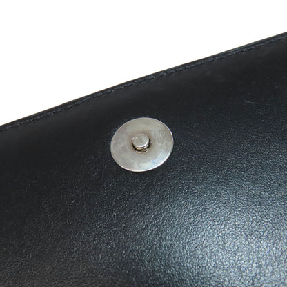 Jimmy Choo studded chain wallet Long wallet (with coin pocket) Leather Ladies [Used]