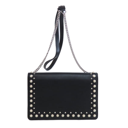 Jimmy Choo studded chain wallet Long wallet (with coin pocket) Leather Ladies [Used]