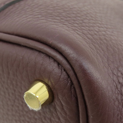 HERMES Picotin Lock PM GoldHardware Handbag Taurillon Clemence SwiftLadies [Used]