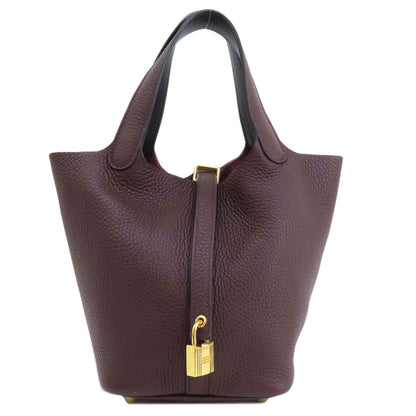 HERMES Picotin Lock PM GoldHardware Handbag Taurillon Clemence SwiftLadies [Used]