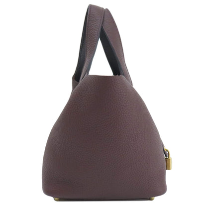 HERMES Picotin Lock PM GoldHardware Handbag Taurillon Clemence SwiftLadies [Used]