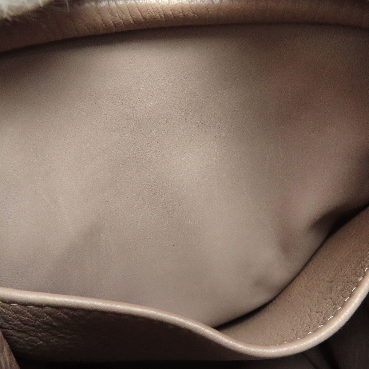 HERMES Lindy 30 SilverHardware Handbag Taurillon Clemence Ladies [Used]