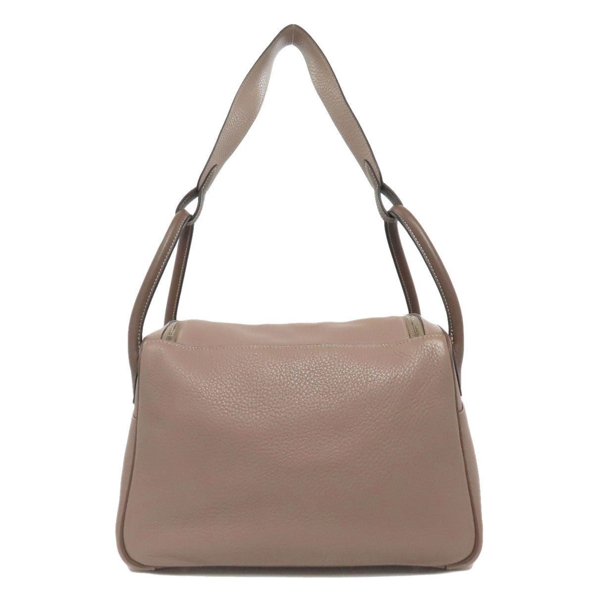 HERMES Lindy 30 SilverHardware Handbag Taurillon Clemence Ladies [Used]