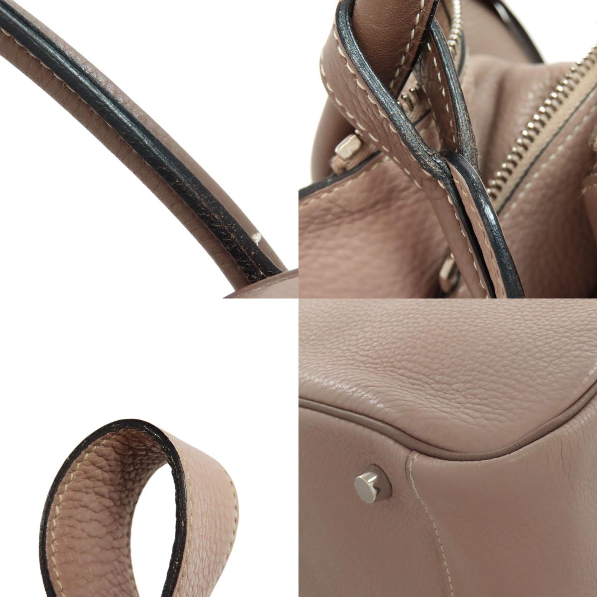 HERMES Lindy 30 SilverHardware Handbag Taurillon Clemence Ladies [Used]