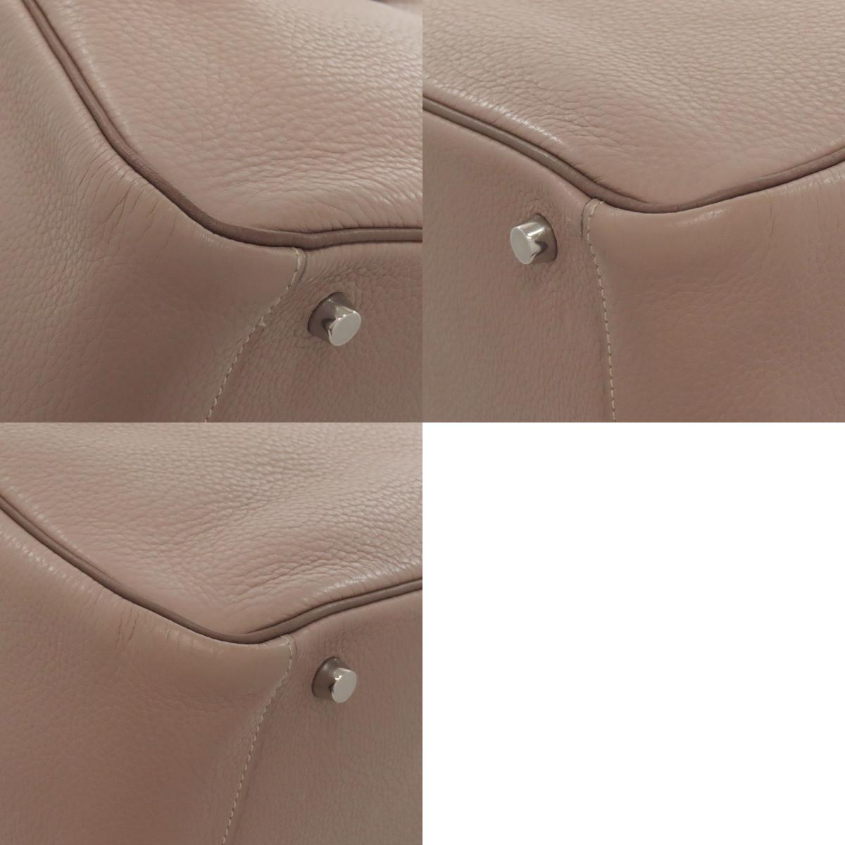 HERMES Lindy 30 SilverHardware Handbag Taurillon Clemence Ladies [Used]