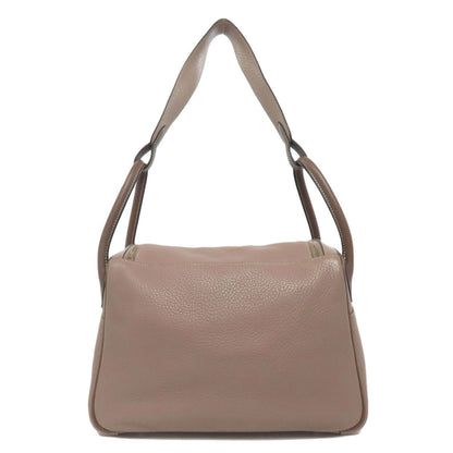 HERMES Lindy 30 SilverHardware Handbag Taurillon Clemence Ladies [Used]