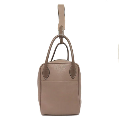 HERMES Lindy 30 SilverHardware Handbag Taurillon Clemence Ladies [Used]