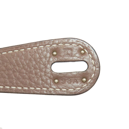 HERMES Lindy 30 SilverHardware Handbag Taurillon Clemence Ladies [Used]