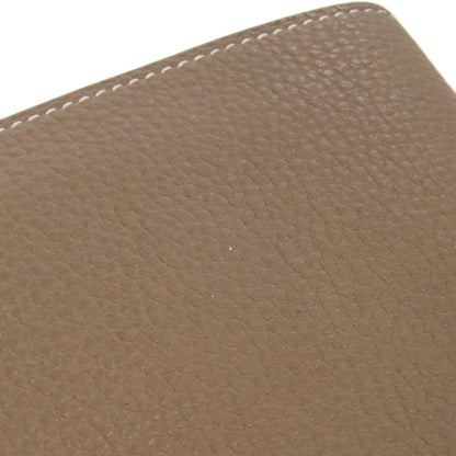 HERMES Dogon GM Etope SilverHardware Long wallet (with coin pocket) Togo Ladies [Used]