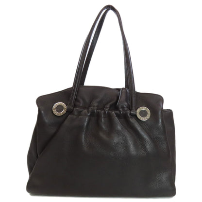 BVLGARI   Tote Bag logo Leather Ladies