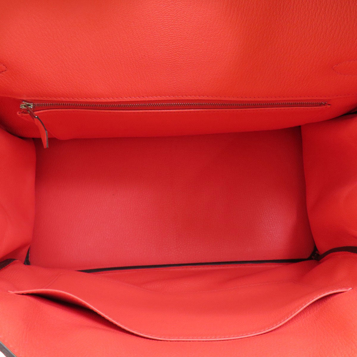 HERMES Birkin 35 SilverHardware Handbag Taurillon Clemence Ladies [Used]