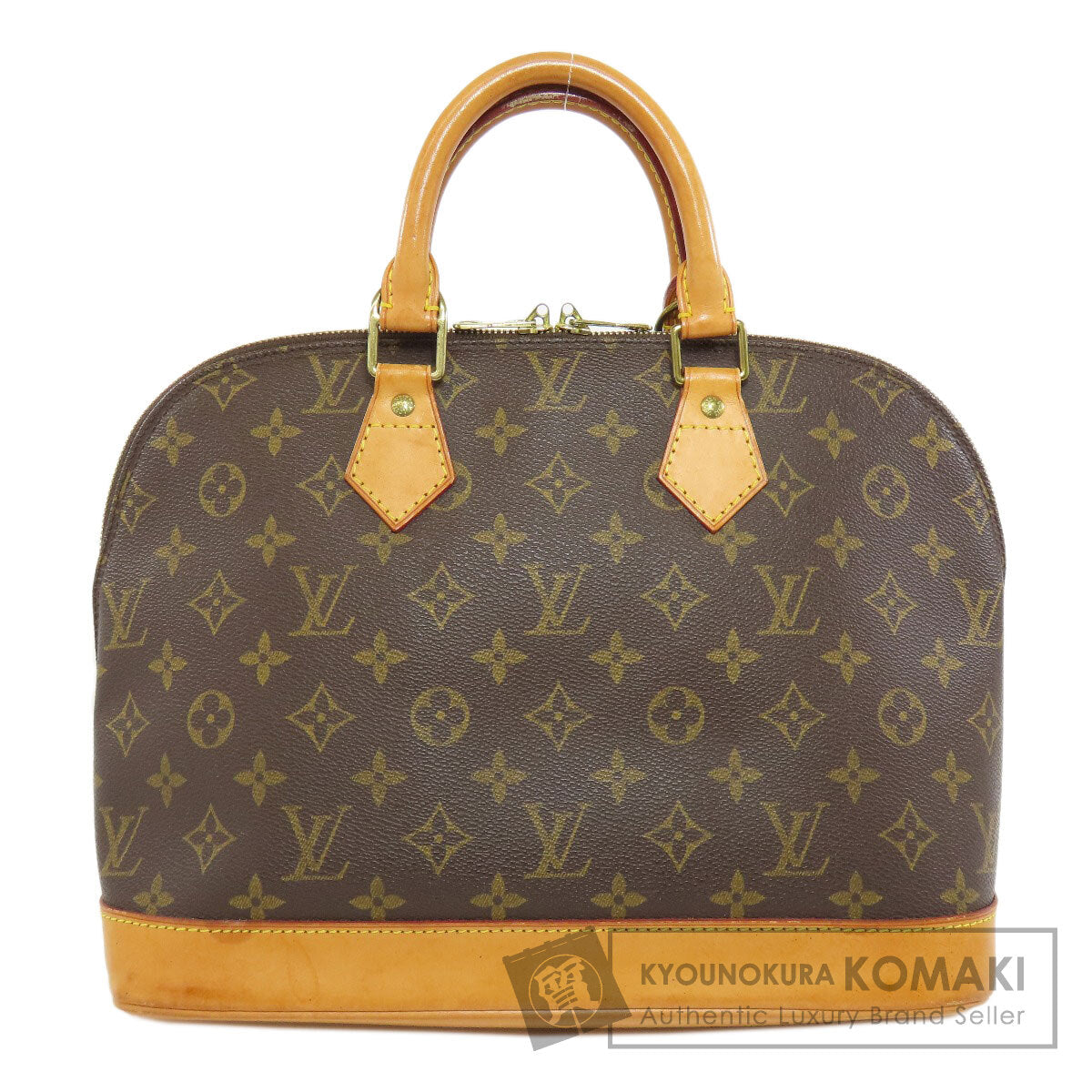 LOUIS VUITTON  M51130 Handbag Alma Monogram canvas Ladies