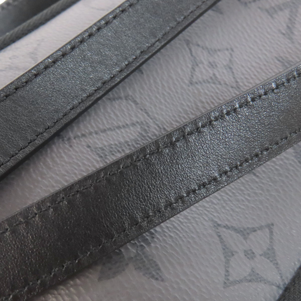 LOUIS VUITTON M69534 Double phone pouch Shoulder strap Monogram Eclipse mens [Used]