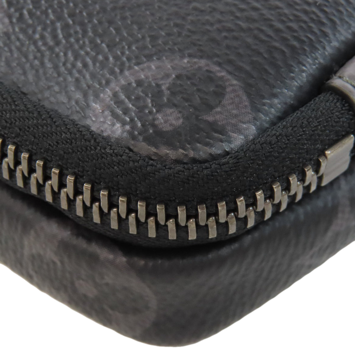LOUIS VUITTON M69534 Double phone pouch Shoulder strap Monogram Eclipse mens [Used]
