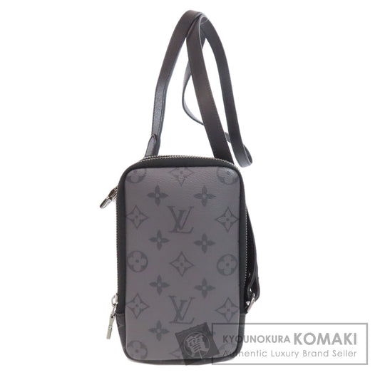 LOUIS VUITTON M69534 Double phone pouch Shoulder strap Monogram Eclipse mens [Used]