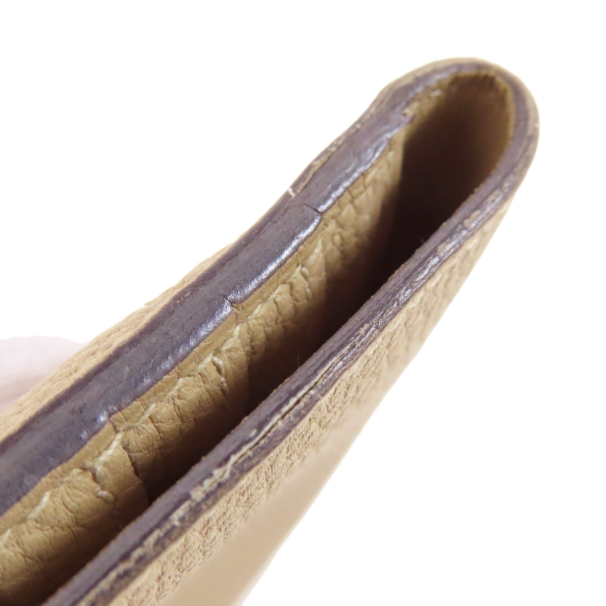 HERMES Dogon Long SilverHardware Long wallet (with coin pocket) Togo Ladies [Used]