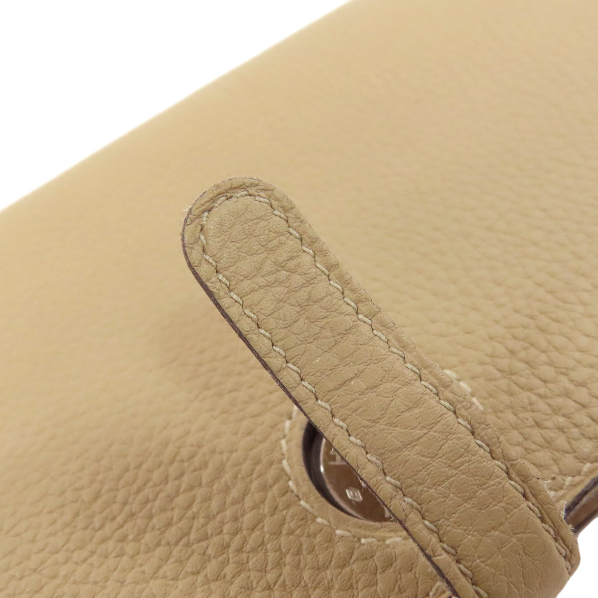 HERMES Dogon Long SilverHardware Long wallet (with coin pocket) Togo Ladies [Used]