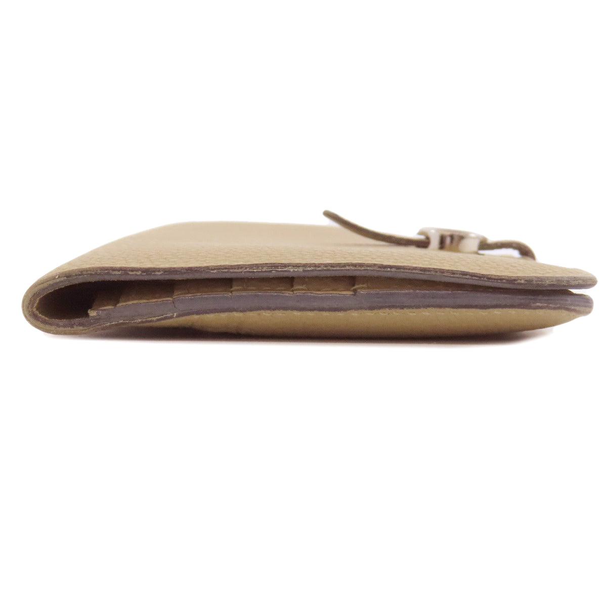 HERMES Dogon Long SilverHardware Long wallet (with coin pocket) Togo Ladies [Used]