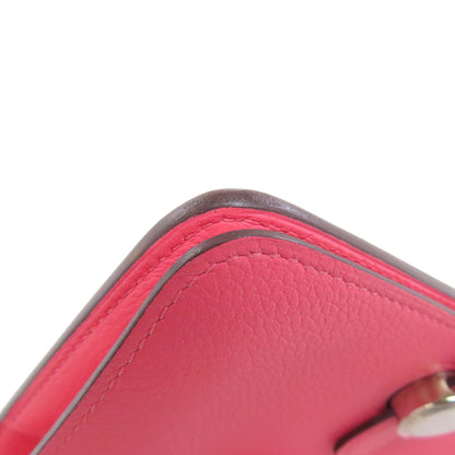 HERMES Dogon Compact SilverHardware coin purse Evercolor Ladies [Used]