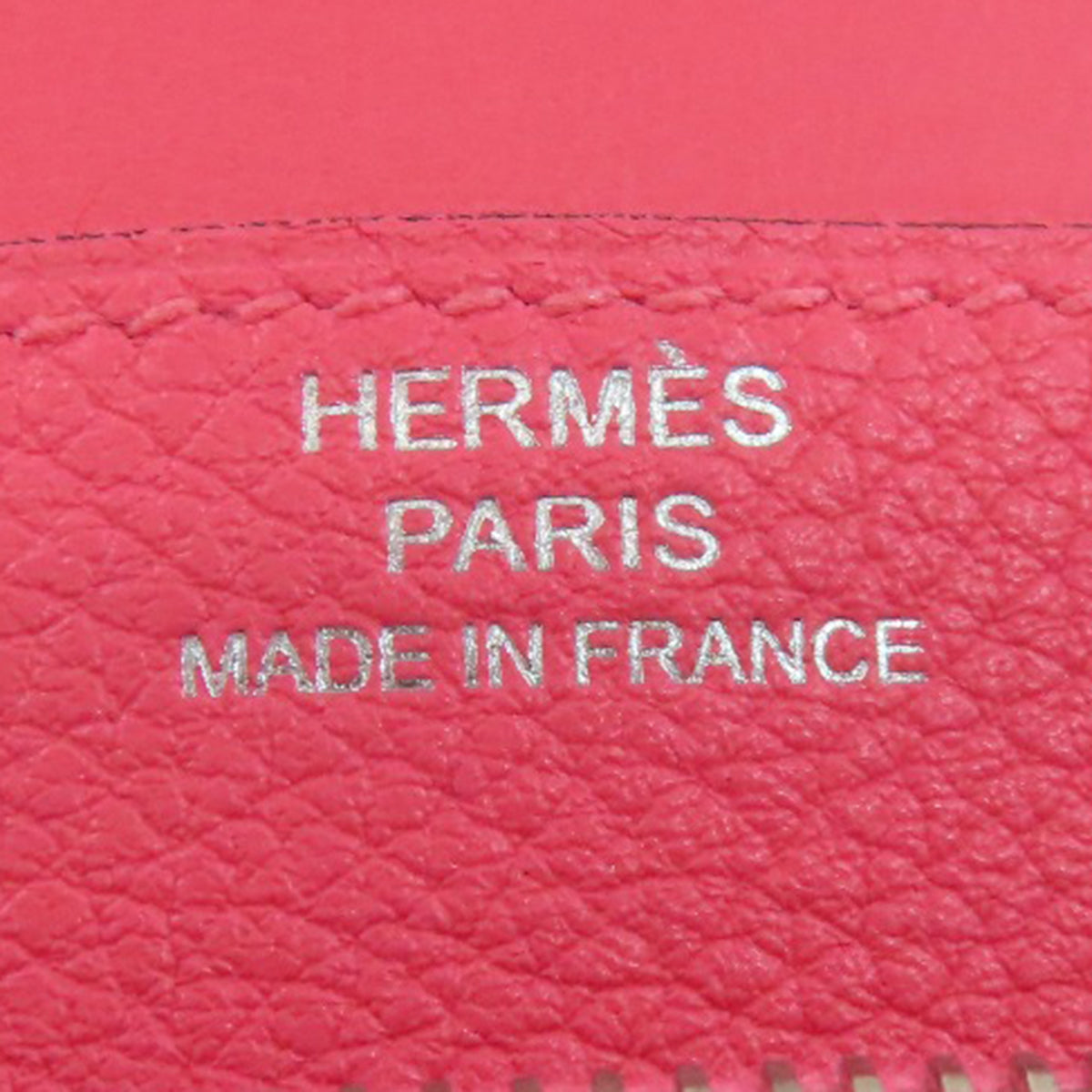 HERMES Dogon Compact SilverHardware coin purse Evercolor Ladies [Used]