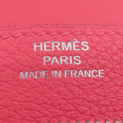 HERMES Dogon Compact SilverHardware coin purse Evercolor Ladies [Used]