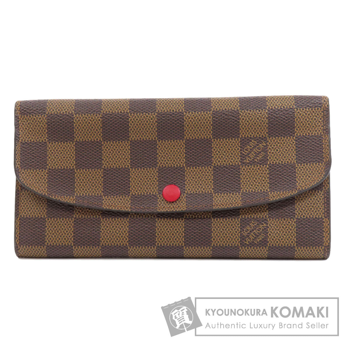 LOUIS VUITTON M60697 Portefeiulle ã» Emily Long wallet (with coin pocket) Monogram canvas Ladies [Used]