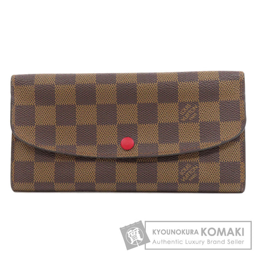 LOUIS VUITTON M60697 Portefeiulle ã» Emily Long wallet (with coin pocket) Monogram canvas Ladies [Used]