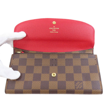 LOUIS VUITTON M60697 Portefeiulle ã» Emily Long wallet (with coin pocket) Monogram canvas Ladies [Used]